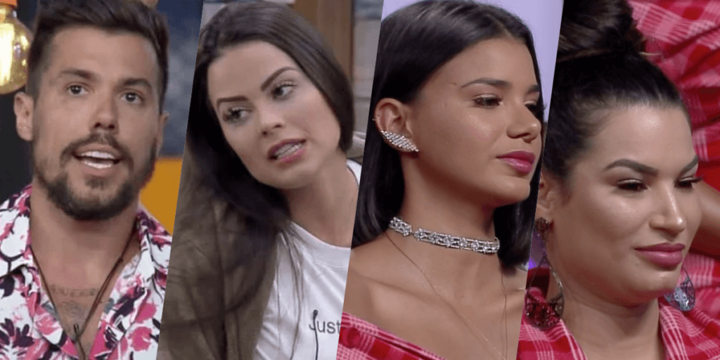 Lipe, Victória, Jake e Raissa estão na roça; quem deve ficar na Fazenda 12? Vote na enquete
