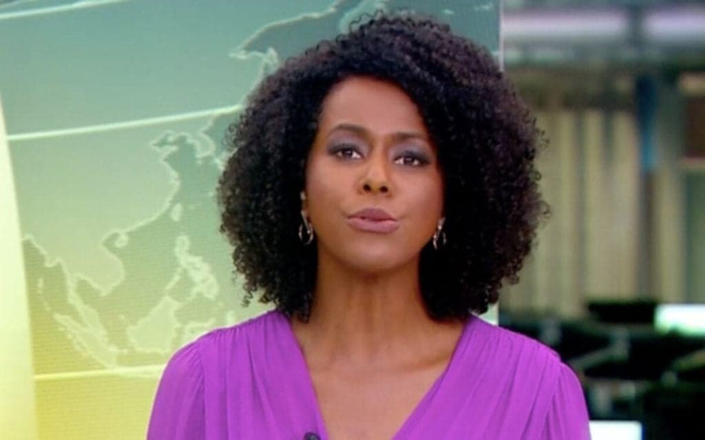 Maju Coutinho faz desabafo no Jornal Hoje