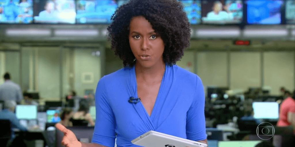 Maju inicia 'Jornal Hoje' às pressas, não segura a emoção e pega a todos de surpresa: "Em flagrante"