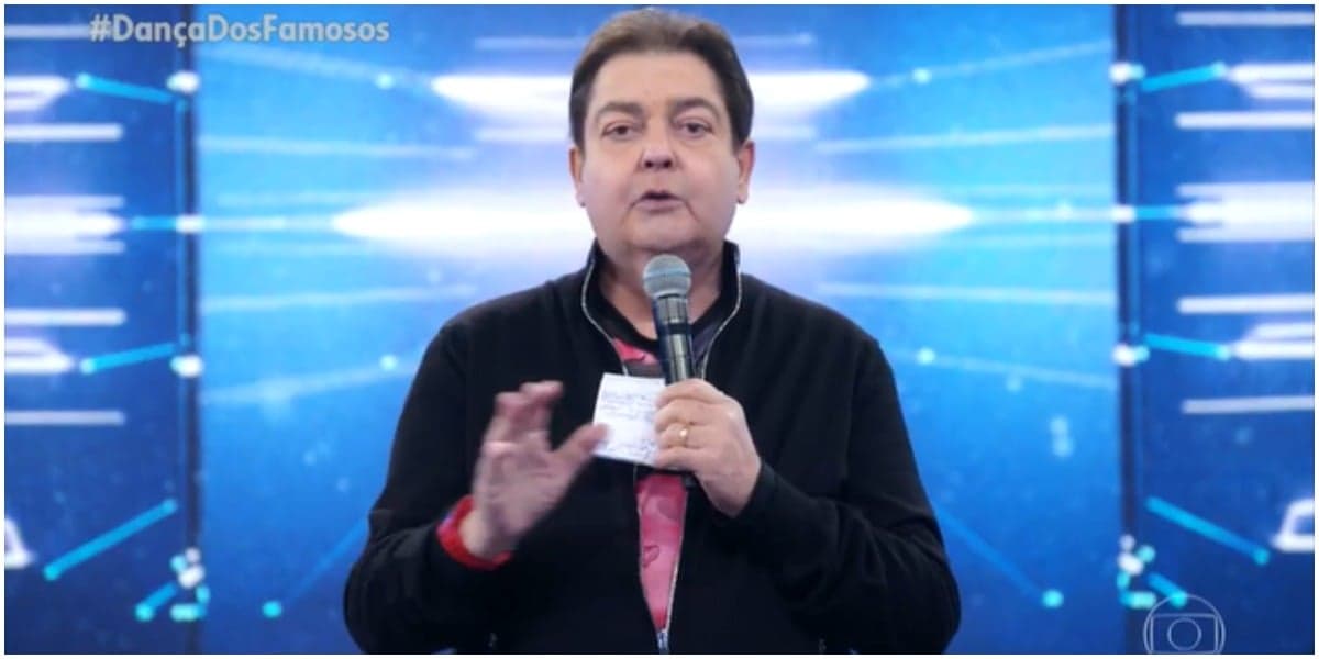 Faustão declara que Juliano Laham já foi operado de tumor (Foto: Reprodução)