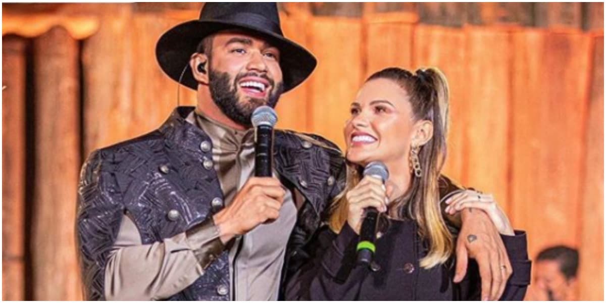 Gusttavo Lima e modelo Andressa Suita (Foto: Instagram)