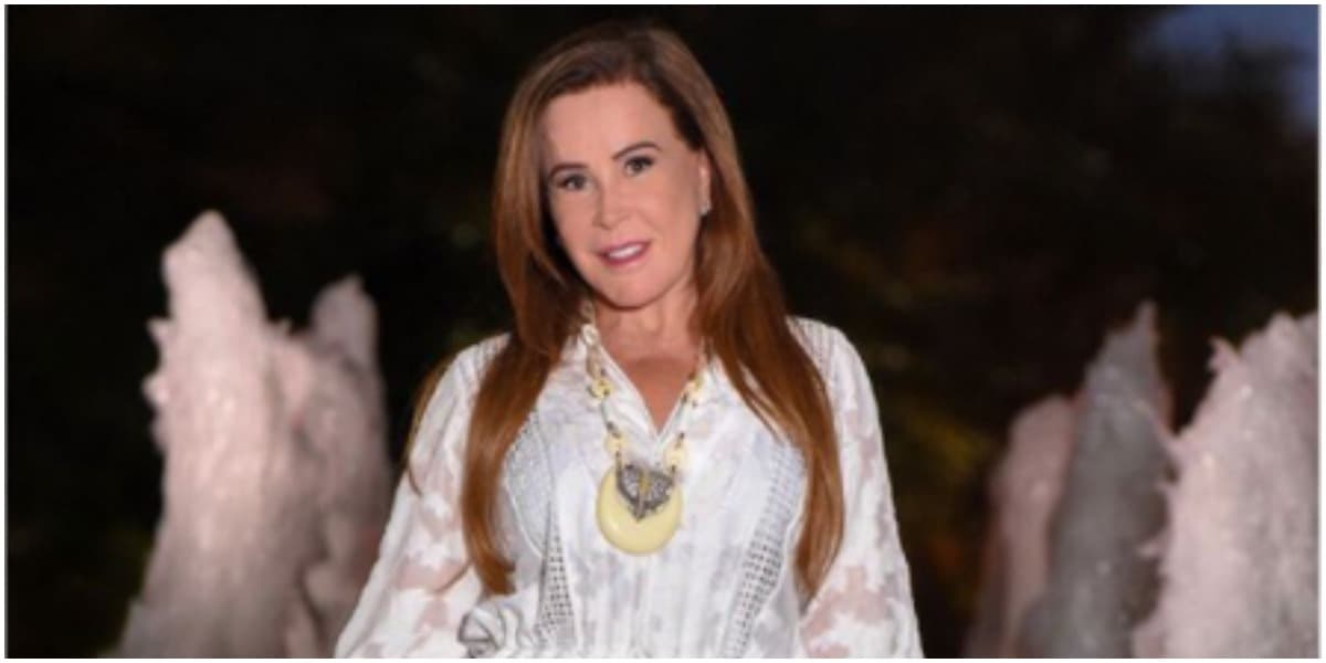 Zilu Camargo usou as redes sociais para mostrar a live (Foto: Reprodução)