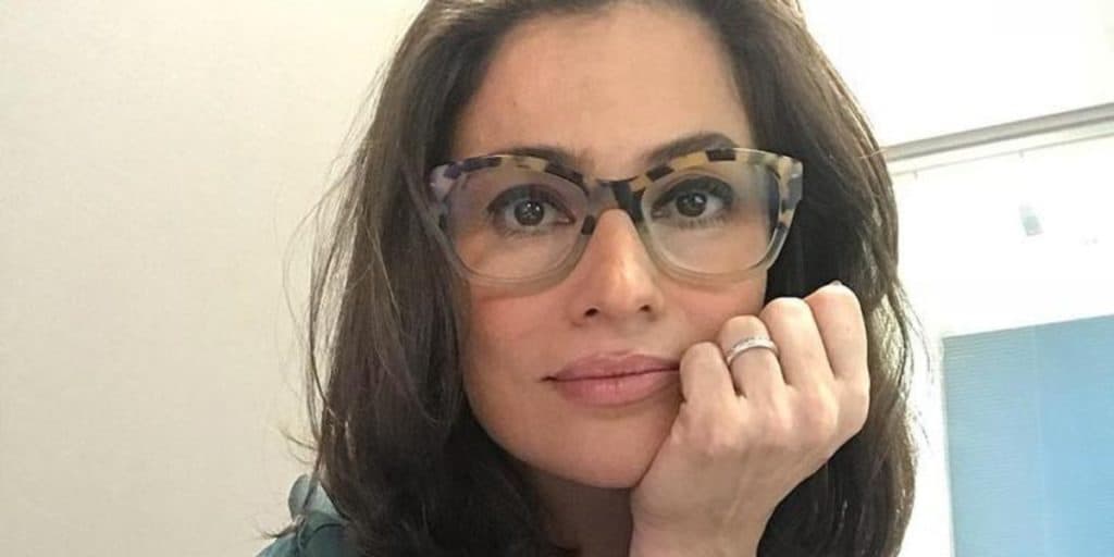 Irmã gêmea de Renata Vasconcellos tem flagra raro