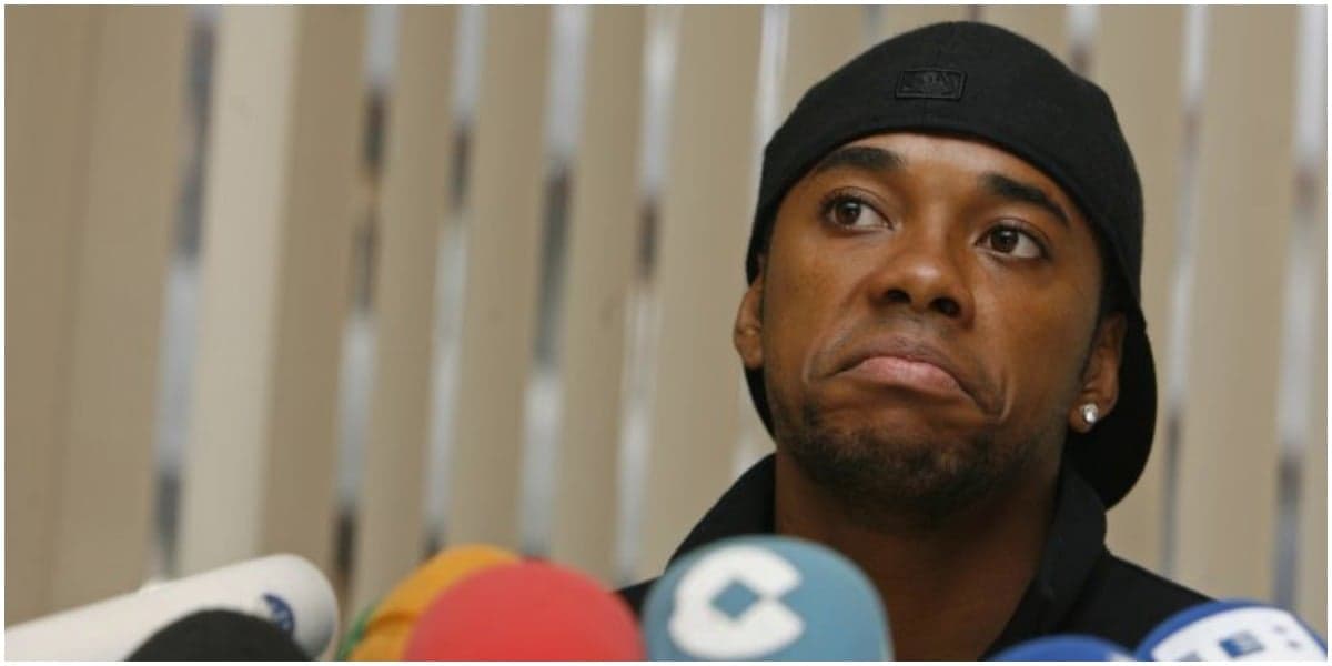 Robinho se revoltou com a Globo após divulgação - Foto: Reprodução