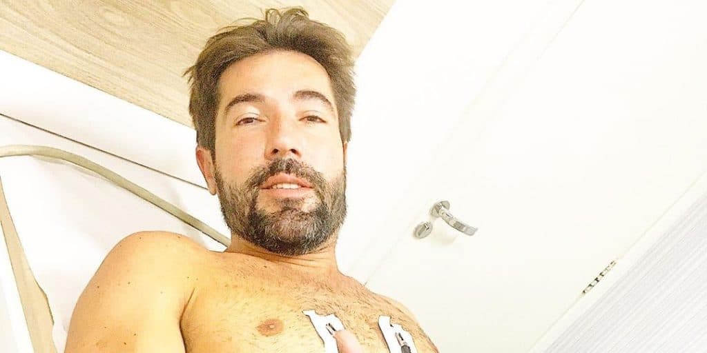 Sandro Pedroso fica em cama de hospital