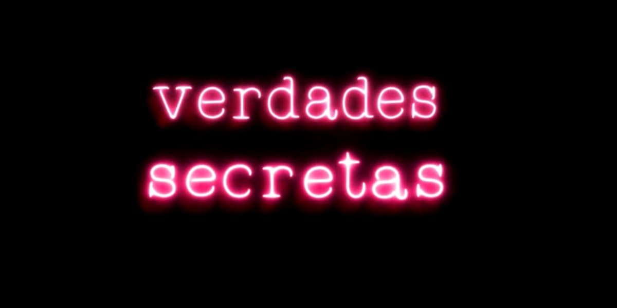Globo: logotipo com os dizeres verdades secretas Globo: logotipo com os dizeres verdades secretas