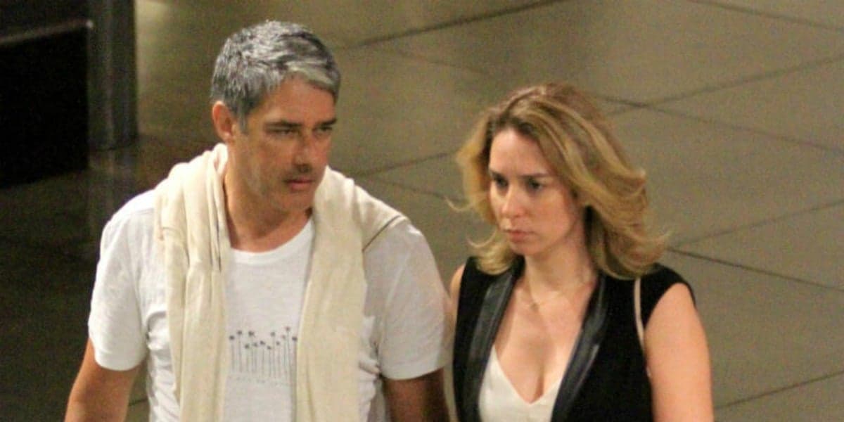 William Bonner é casado com Natasha Dantas e ex de Fátima Bernardes (Foto: AgNews)