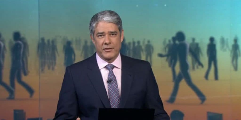 William Bonner dá o braço a torcer e é obrigado a abaixar a cabeça em rede nacional: "Isso é uma mentira"
