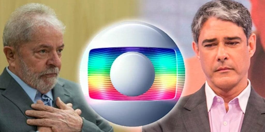 William Bonner vê Lula e Bolsonaro se unirem para exterminar a Globo: "Centenas de horas de mentiras"