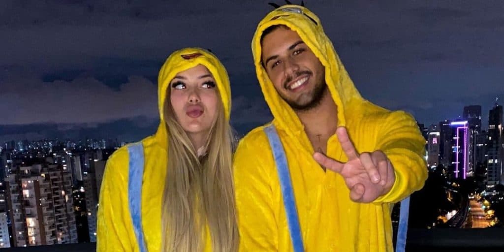 Zé Felipe e Virgínia fazem teste para descobrir sexo do bebê
