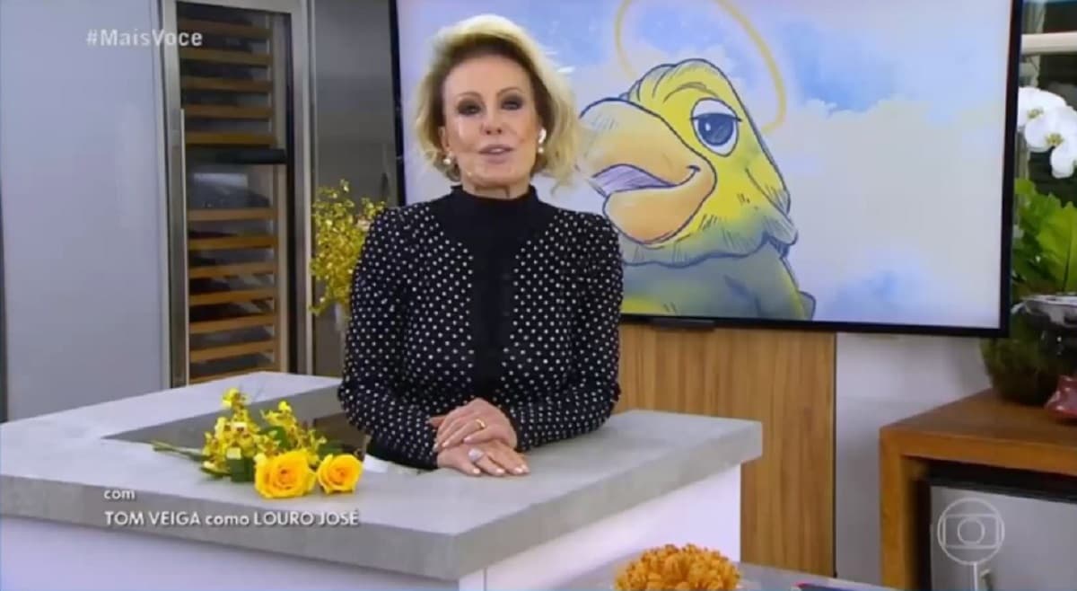 Ana Maria Braga no Mais Você (Foto: Reprodução) Tom Veiga Louro José Ana Maria Braga no Mais Você (Foto: Reprodução) Tom Veiga Louro José
