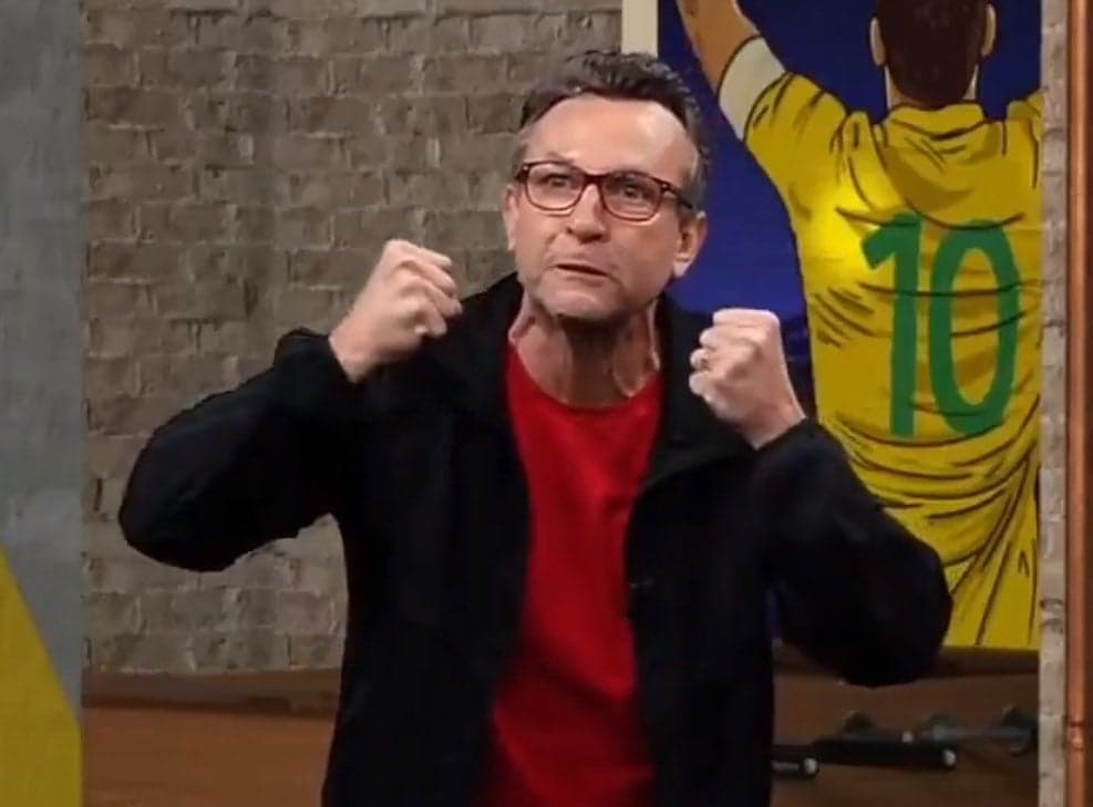 Neto causa na Band após erro: "Quebrei a câmera"