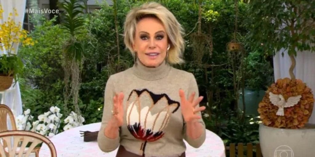 Ana Maria Braga é surpreendida ao vivo com presente especial na Globo após perda do Louro José