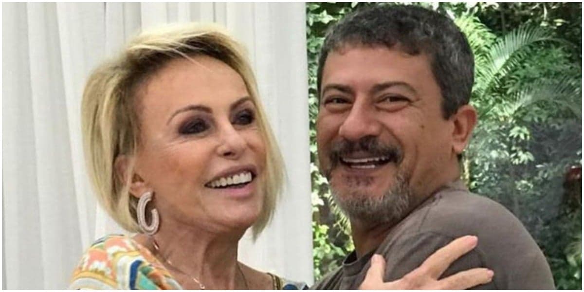 Ana Maria Braga ao lado de Tom Veiga, o Louro José - Foto: Montagem