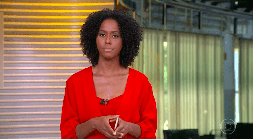 Maju Coutinho inicia Jornal Hoje com tragédia, faz alerta ao vivo e reprime: "Perda"