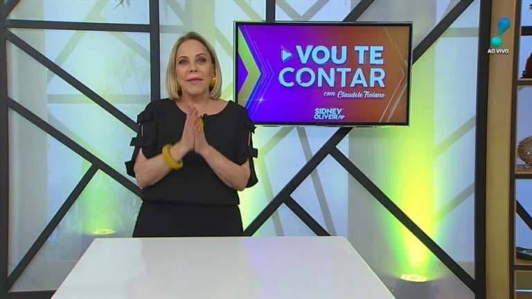 Claudete Troiano para programa na RedeTV! para falar sobre tudo o que sabe da morte do Gugu Liberato