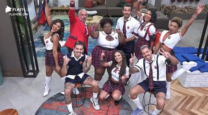 Record homenageia RBD com festa "High School" em A Fazenda