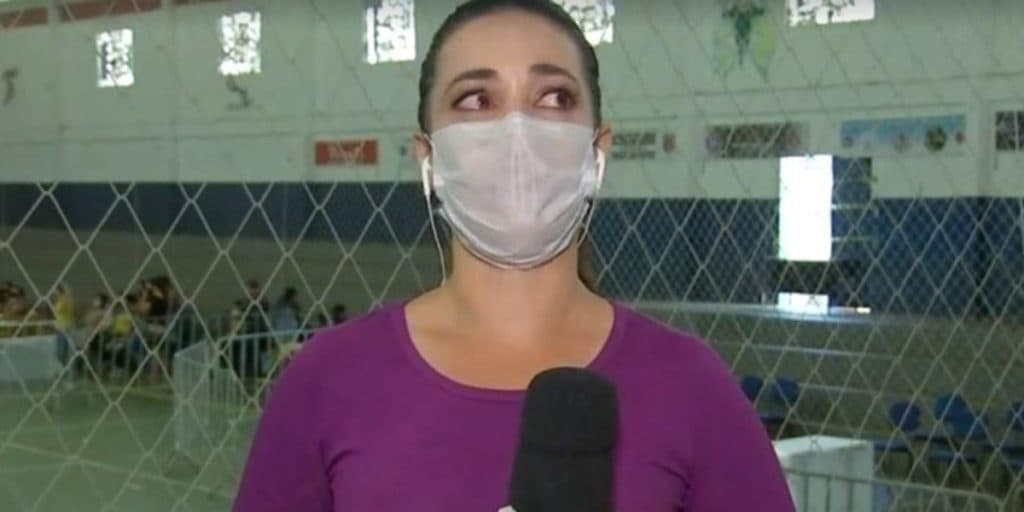 Repórter da Globo desmorona, ao vivo, chora na frente do Brasil e Bocardi tenta intervir: "Muito grave"