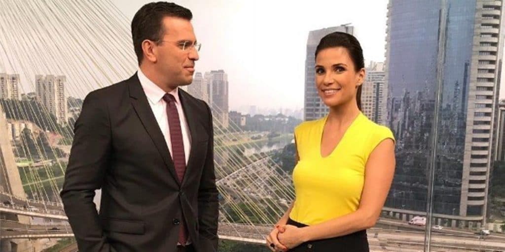 Âncora da Globo anuncia que terá 1º filho e vai às lágrimas com revelação ao público: “Deus me presenteou”