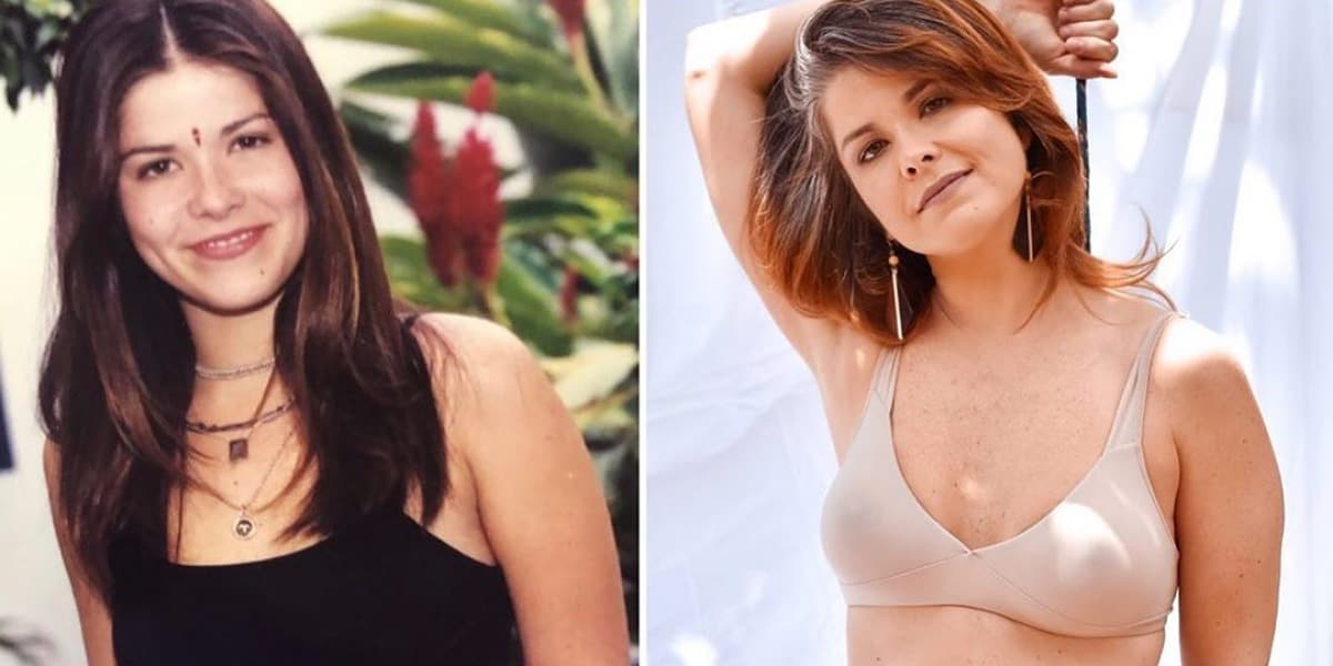Samara Felippo publica foto com diferença de 20 anos (Foto: Reprodução/Instagram) Samara Felippo publica foto com diferença de 20 anos (Foto: Reprodução/Instagram)
