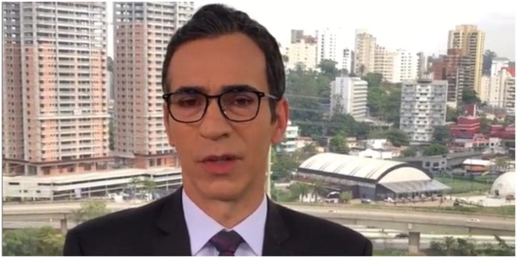 César Tralli segue trabalhando para cobrir eleições