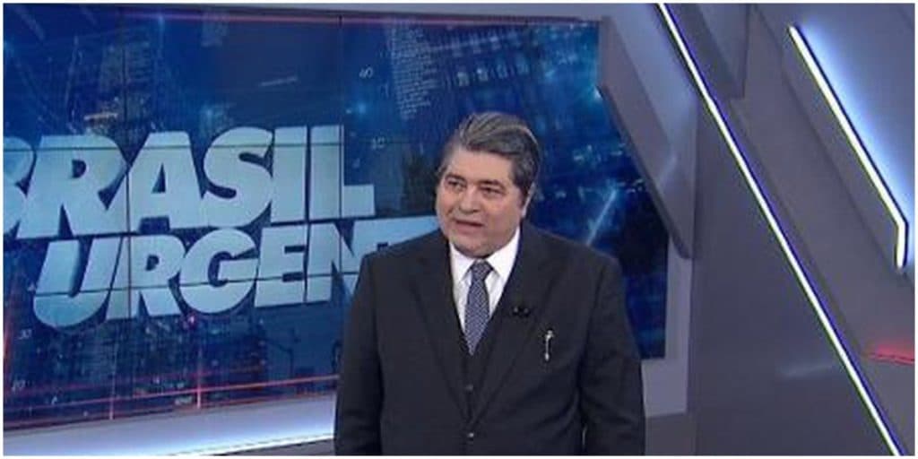 Datena é surpreendido com falha técnica na Band