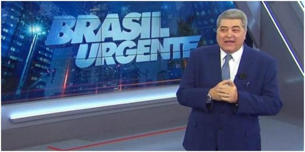Datena entra às pressas, esculacha notícia humilhante e esfrega cara de famoso: "Achei que tinha vergonha na cara"