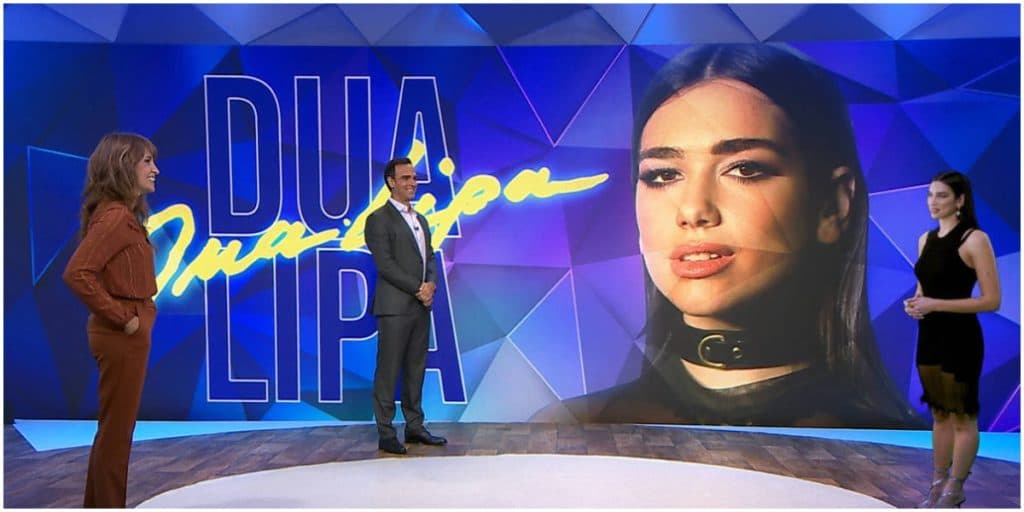 Após Obama, Globo consegue exclusiva com Dua Lipa em pleno palco do Fantástico