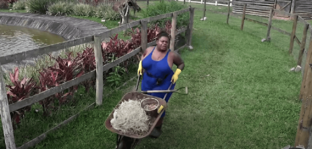 A Fazenda 12: Jojo Todynho é brutalmente atacada pelos animais e se desespera; veja o vídeo