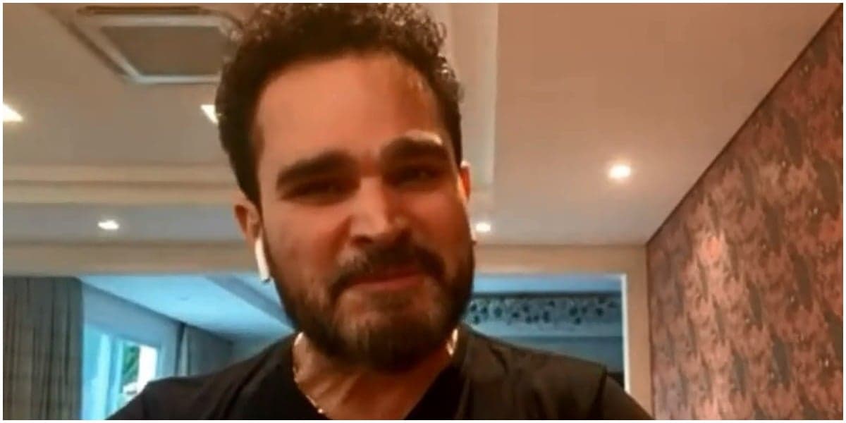 O cantor Luciano está arrasado com a morte do pai - Foto: Reprodução
