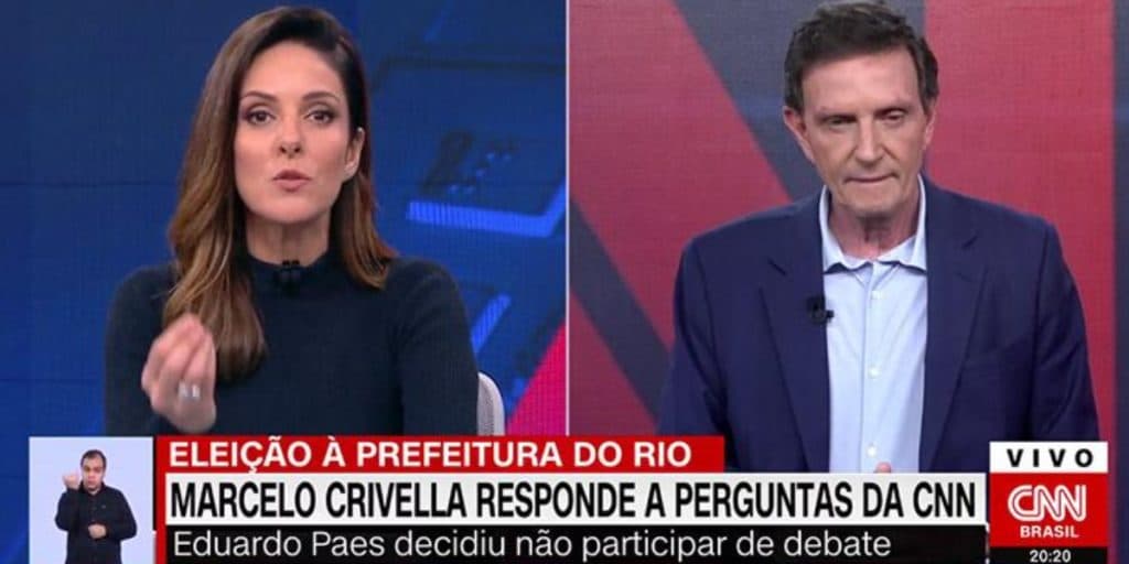 Crivella massacra Globo na CNN, estraçalha emissora sem dó e leva invertida de Monalisa Perrone: "Globo lixo"