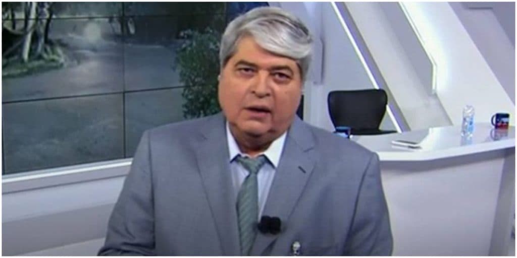 Datena tem áudio vazado, xingamento vai ao ar em momento de desespero e apresentador se descontrola: "É isso mesmo"