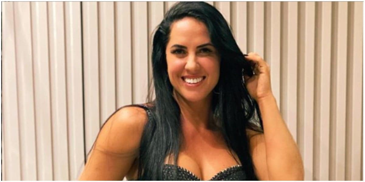 Graciele Lacerda fala de ciúmes de Zezé após aparecer com micro short (Foto: Reprodução) Graciele Lacerda fala de ciúmes de Zezé após aparecer com micro short (Foto: Reprodução)