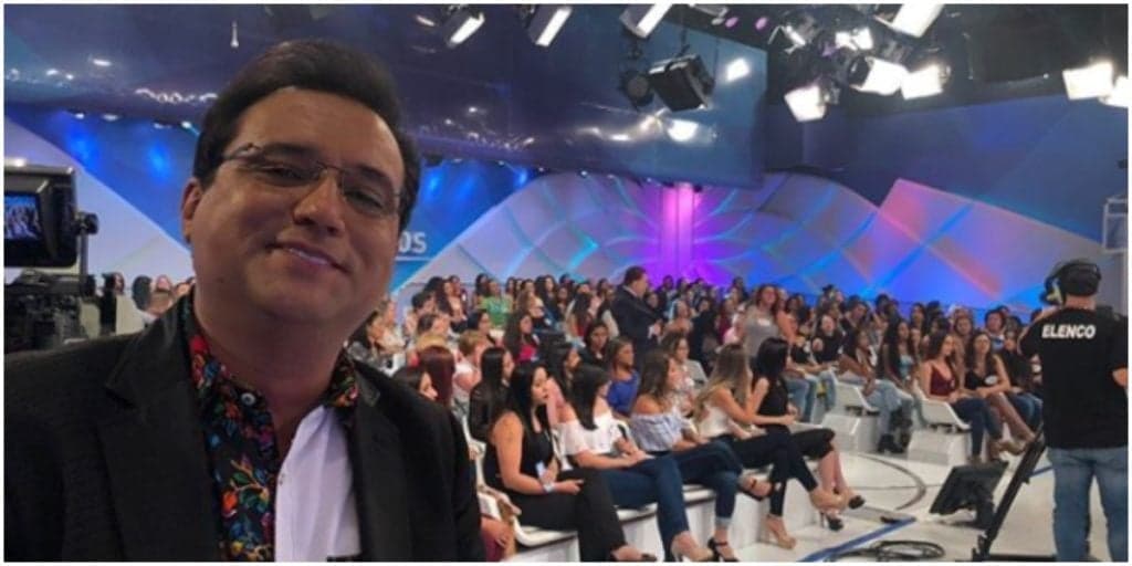 Geraldo Luís surge no SBT e mostra bastidores