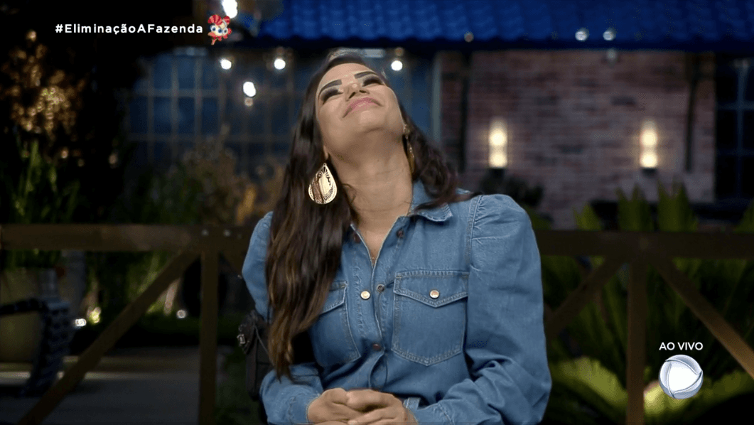 Raissa não poupou em A Fazenda (Foto: Reprodução)