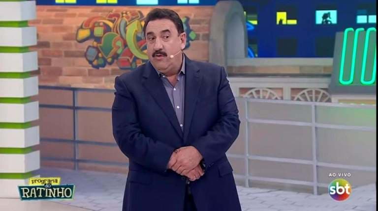 Ratinho revelou medo de ser demitido pelo SBT (Foto: Reprodução)