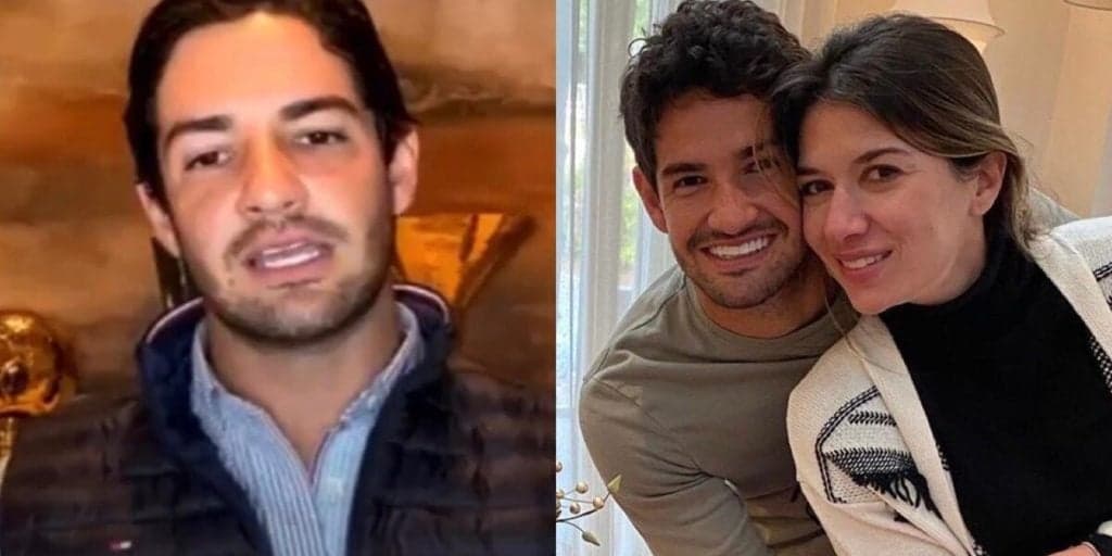 Pato nega rumores de separação com Rebeca Abravanel