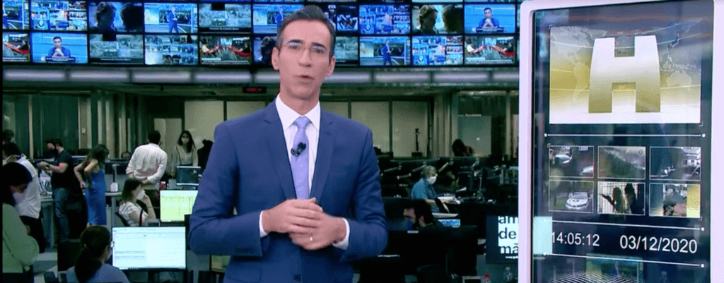 César Tralli, no lugar de Maju, fala sobre festas clandestinas