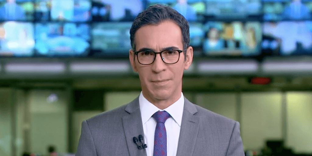 César Tralli abre Jornal Hoje com notícia importante