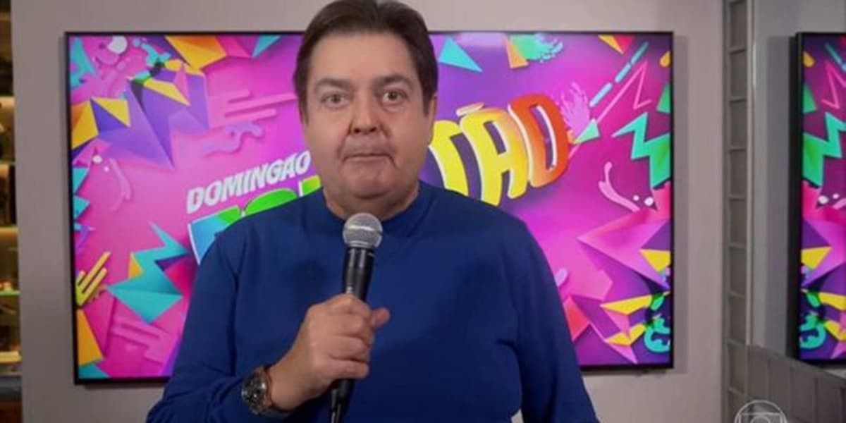 Faustão teve segredo contado em programa na Band (Foto: Reprodução)