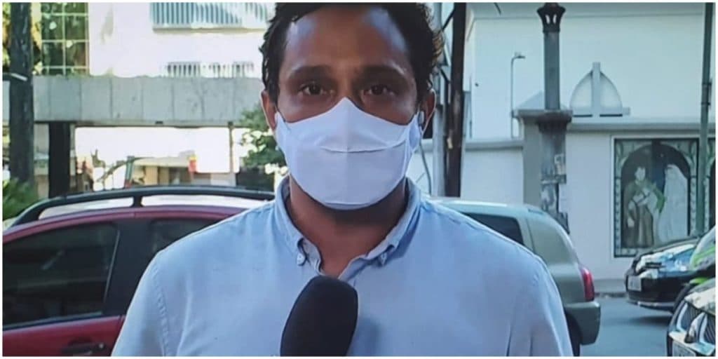Repórter da Globo perde a mãe, dá notícia do falecimento ao vivo e vai aos prantos: "Minha mãe se foi"