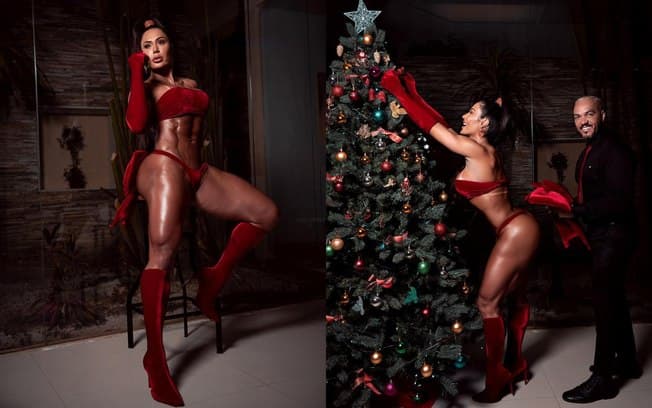 Gracyanne Barbosa e Belo (Foto: Montagem)