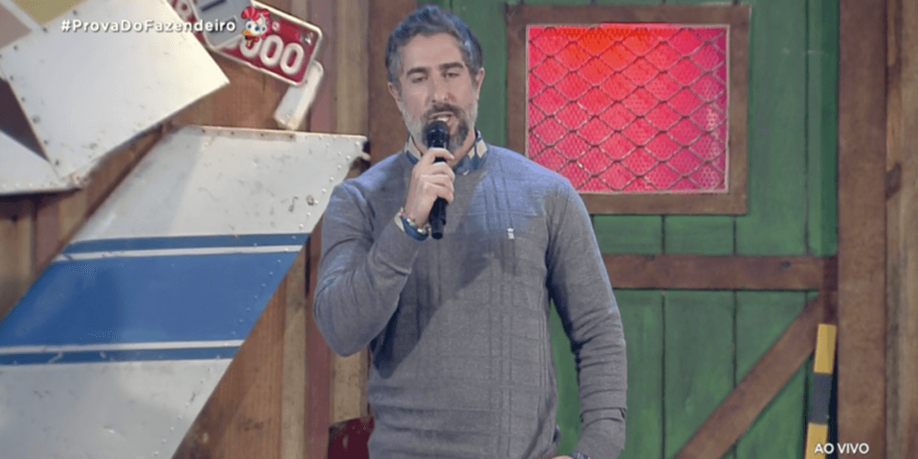 Marcos Mion é confrontado por Lipe ao vivo, passa vergonha e cancela prova em “A Fazenda 12”: “Vamos analisar”