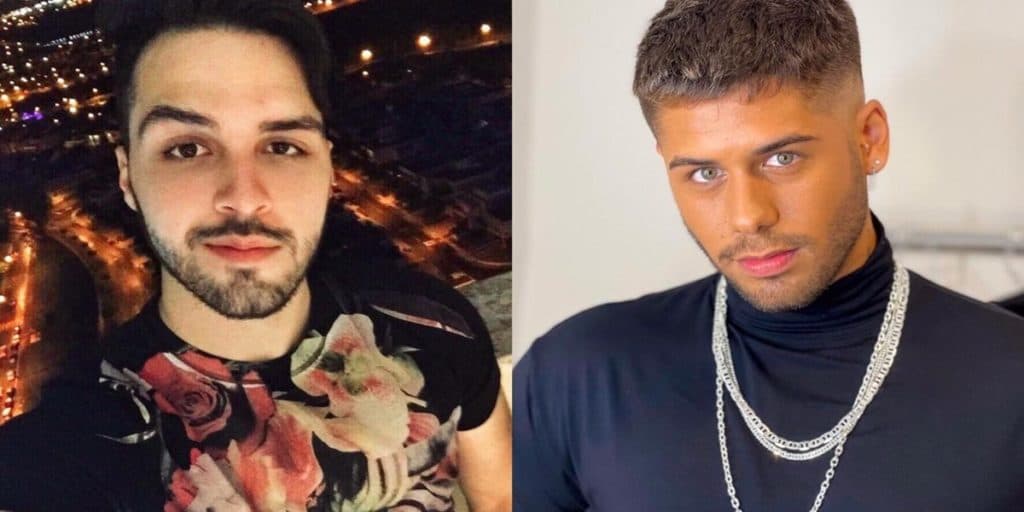 Nathan Camargo encontra o amigo, Zé Felipe, na casa do cantor Leonardo