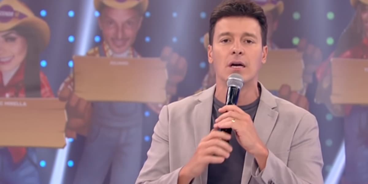 Rodrigo Faro está sendo processo com acusação de plágio e seu programa na Record (Foto: Reprodução)