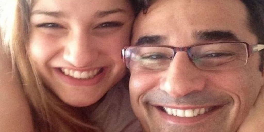 Luciano Szafir surge com a família e lamenta ausência de Sasha