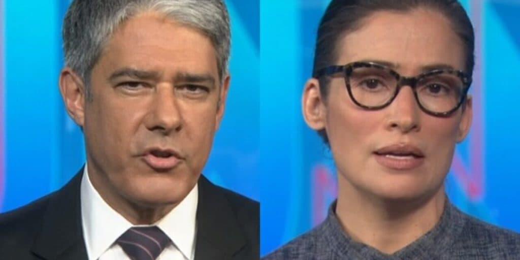William Bonner e Renata Vasconcellos voltarão ao JN