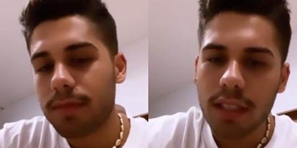 Zé Felipe é diagnosticado com Covid pela segunda vez