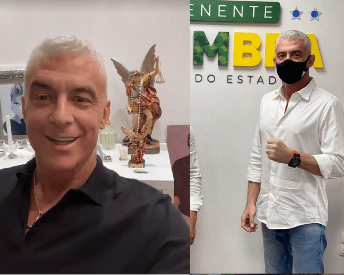 Alexandre Correa em fotos recentes bem mais magro (Foto: Reprodução) Alexandre Correa em fotos recentes bem mais magro (Foto: Reprodução)