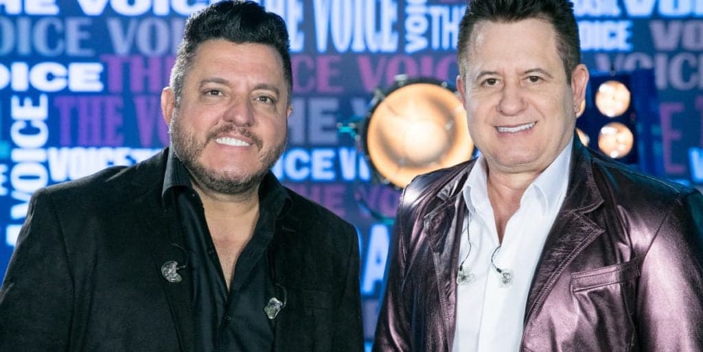 Bruno brinca com Marrone em live na virada do ano
